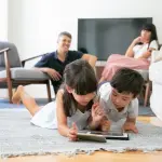 La zona living ideale per una famiglia numerosa